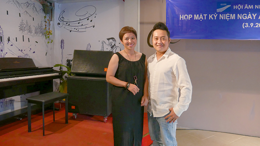 Chi hội NSVN Thành phố Cần Thơ gặp mặt mừng ngày Âm nhạc Việt Nam (Ảnh: Thế Long)