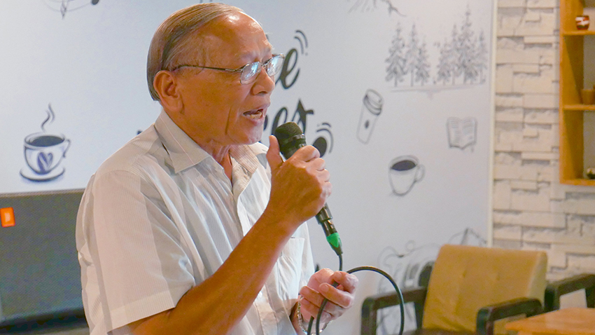 Chi hội NSVN Thành phố Cần Thơ gặp mặt mừng ngày Âm nhạc Việt Nam (Ảnh: Thế Long)